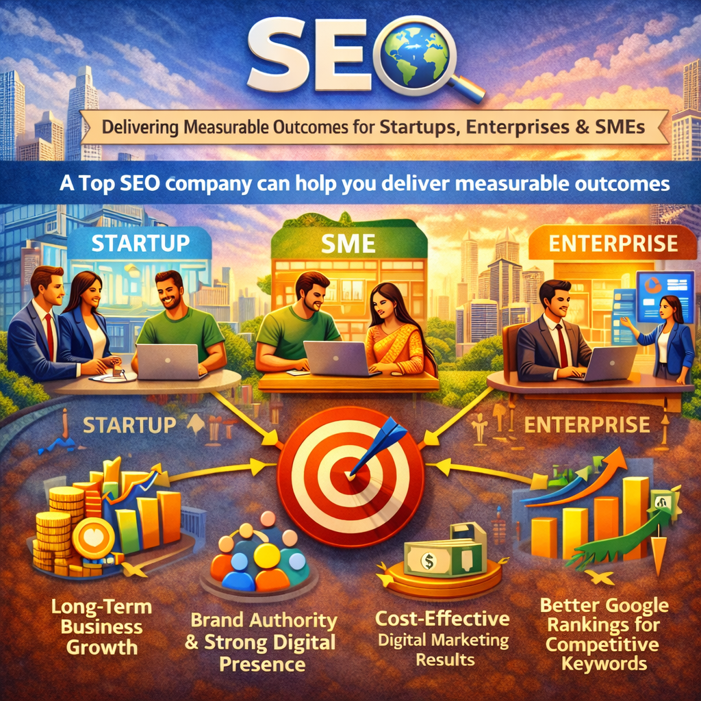 Delivering measurable outcomes for startups, enterprises & SMEs