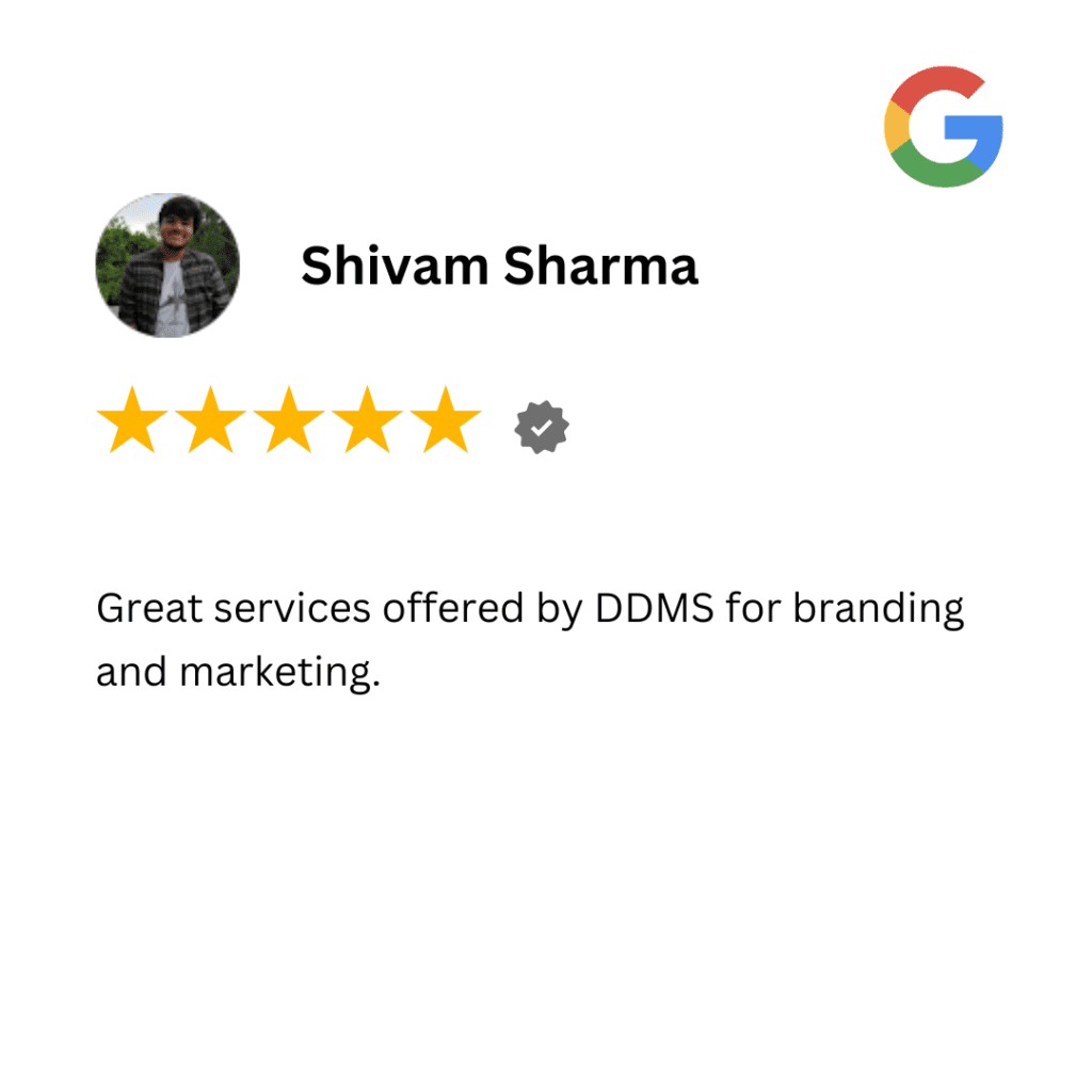 DDMS Google Review