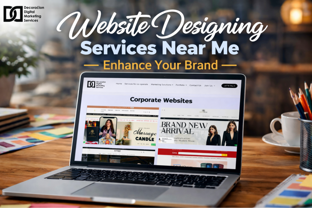 Website Designing Services Near Me: Enhance Your Brand - DDMS