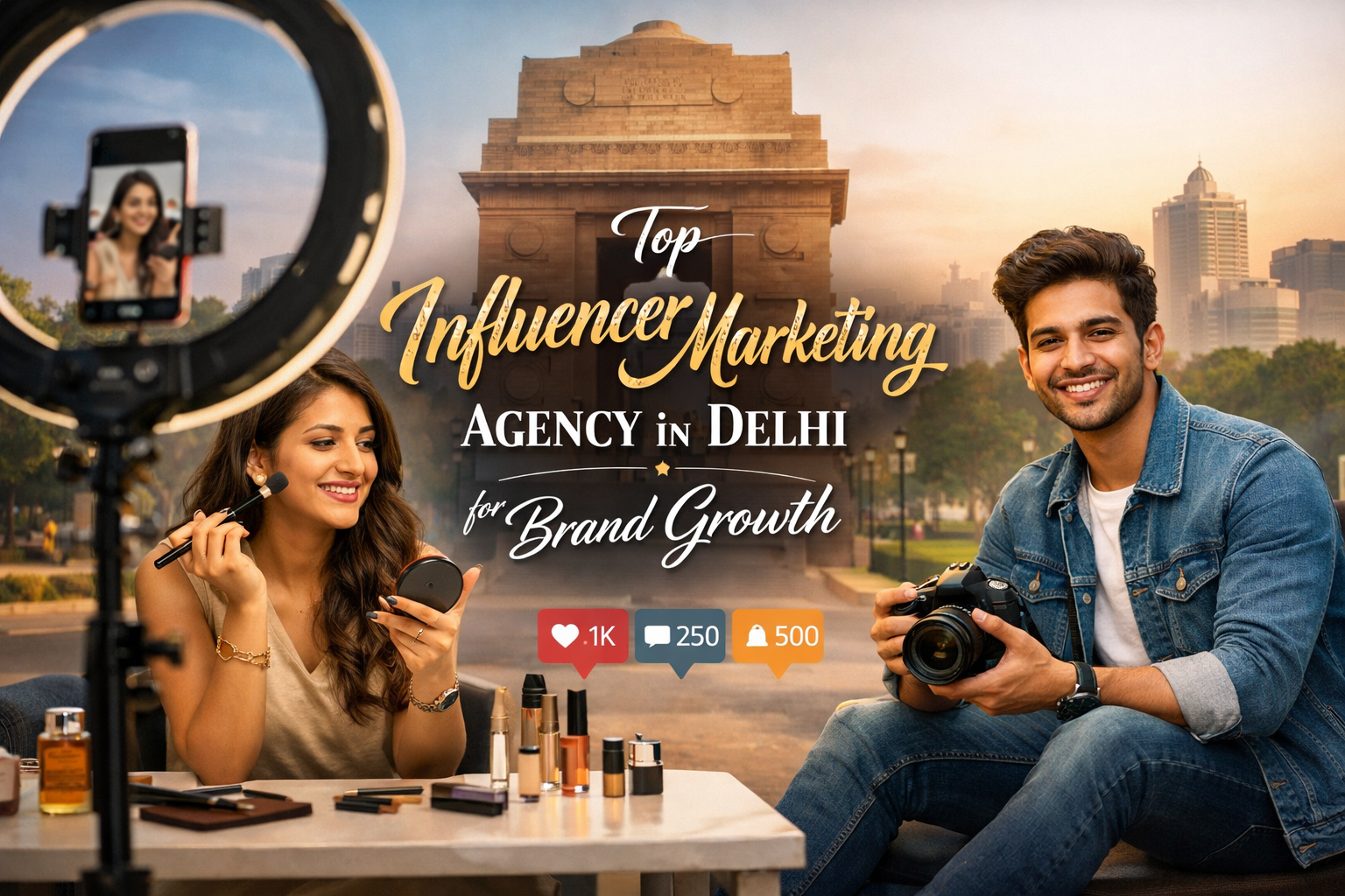 Top Influencer Marketing Agency in Delhi for Brand Growth - DDMS