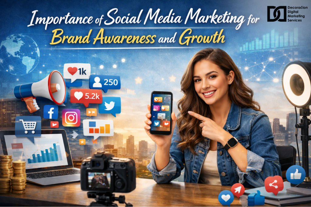 Importance of Social Media Marketing for Brand Awareness and Growth - DDMS