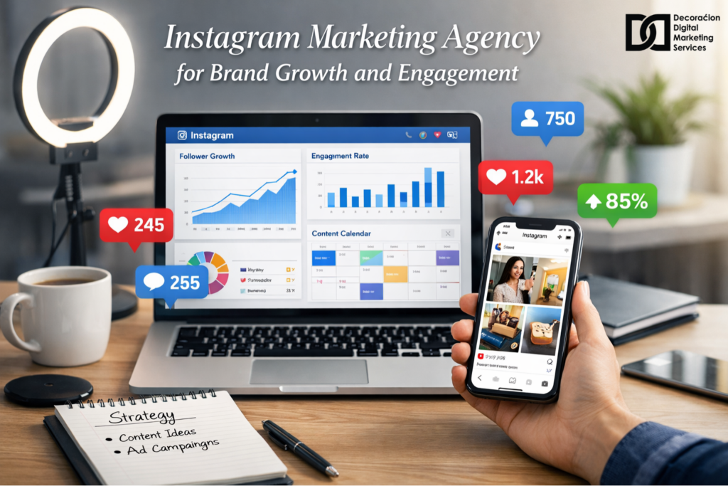 Instagram Marketing Agency for Brand Growth and Engagement - DDMS