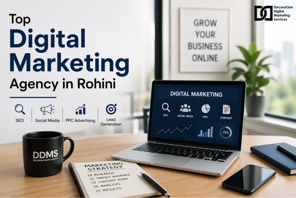 Top Digital Marketing Agency in Rohini - DDMS