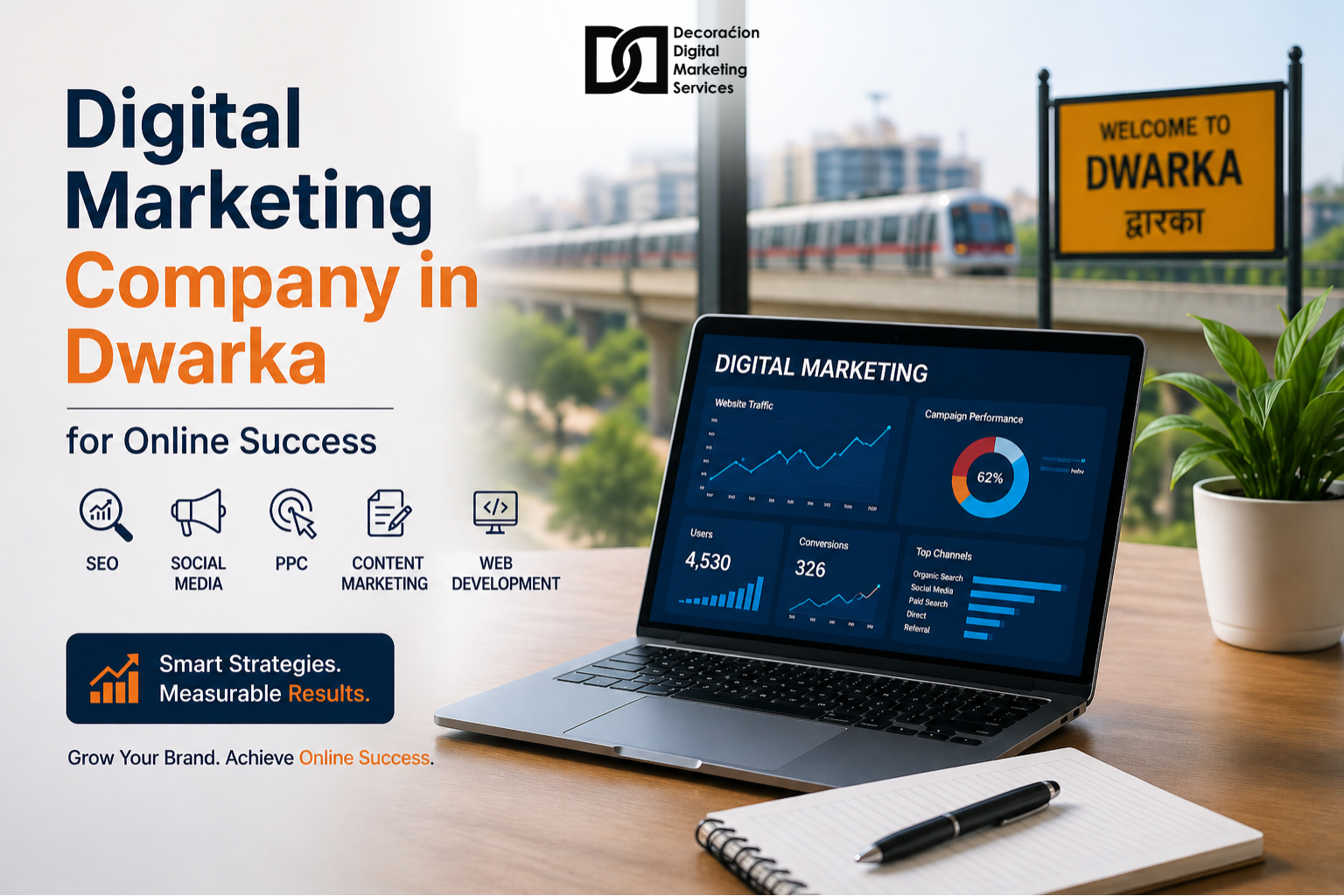 Digital Marketing Company in Dwarka for Online Success - DDMS
