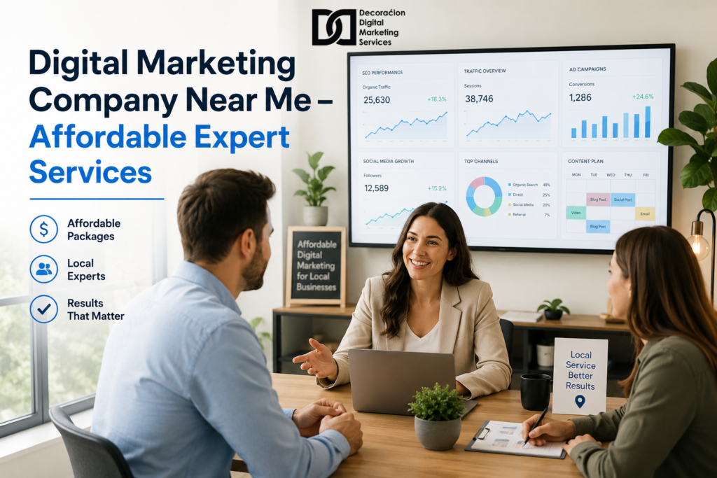 Digital Marketing Company Near Me | DDMS