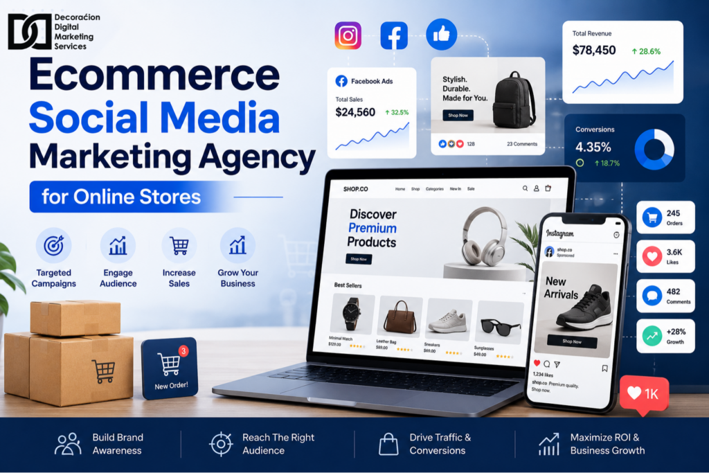 Ecommerce Social Media Marketing Agency for Online Stores - DDMS