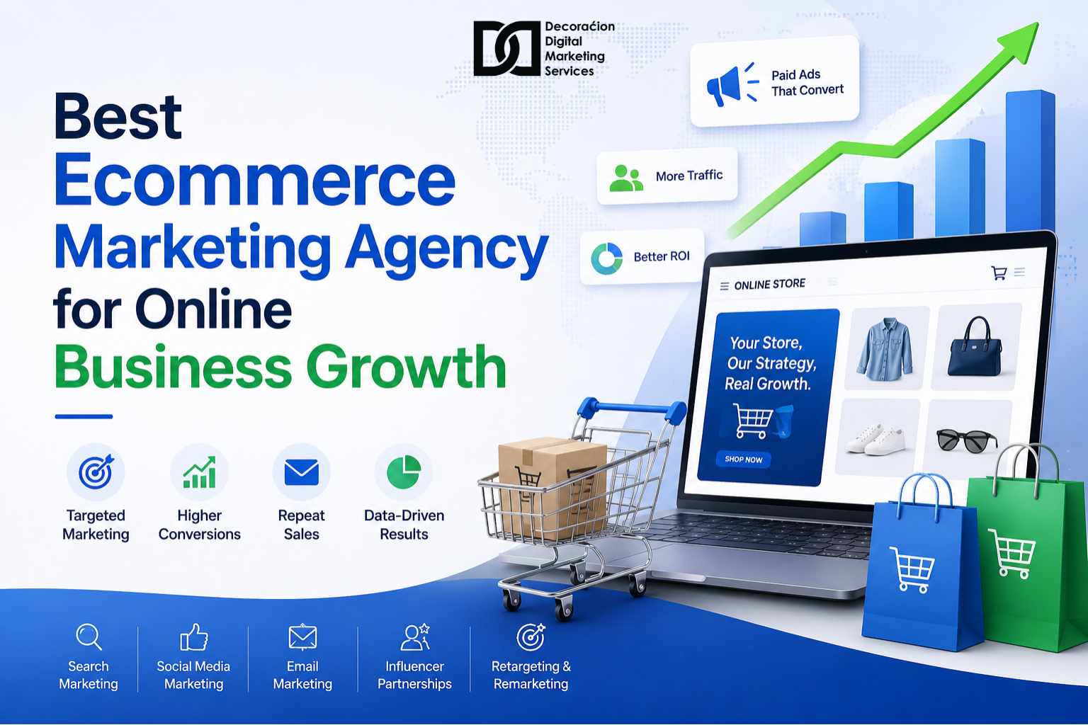Best Ecommerce Marketing Agency for Online Business Growth - DDMS