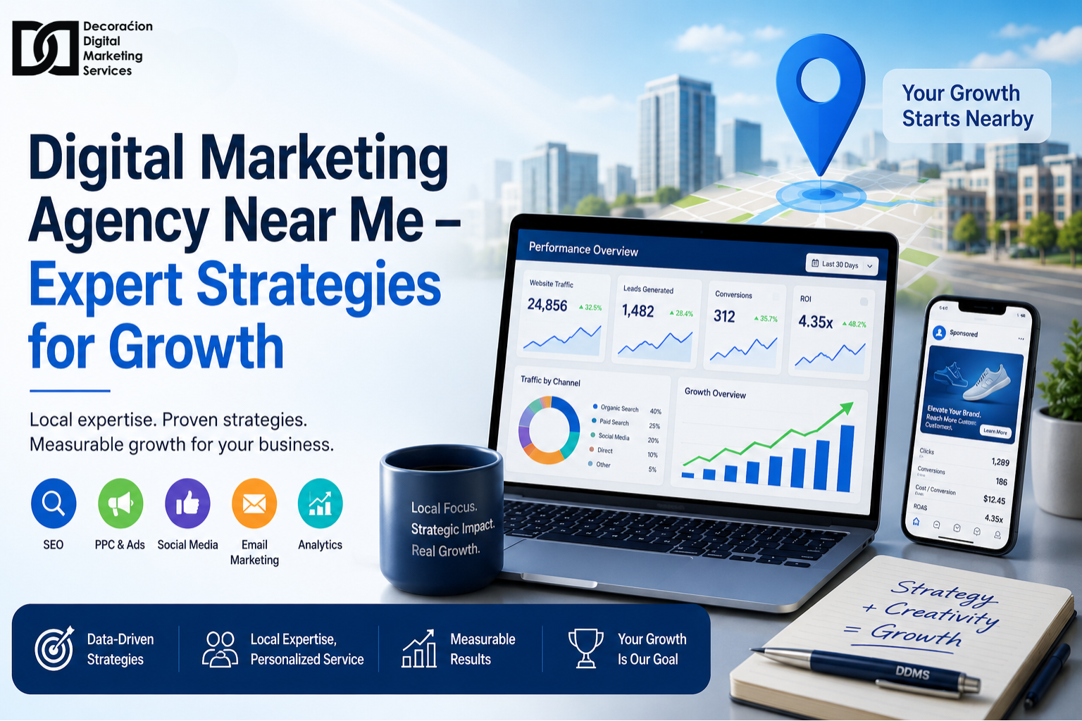 Digital Marketing Agency Near Me – Expert Strategies for Growth - DDMS