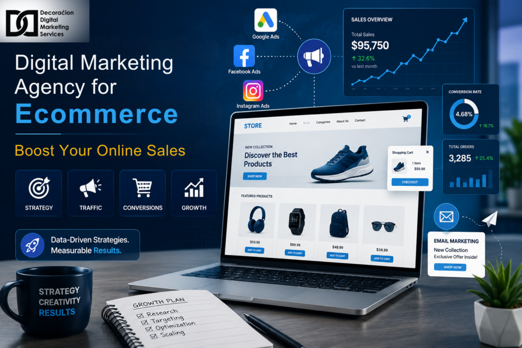 Digital Marketing Agency for Ecommerce – Boost Your Online Sales - DDMS