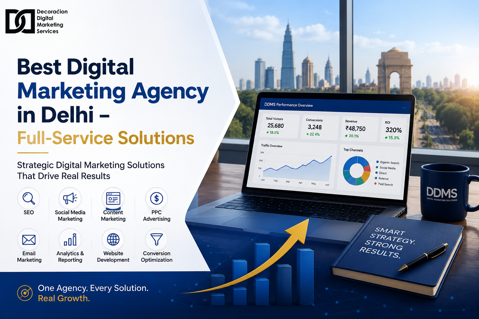 Best Digital Marketing Agency in Delhi – Full-Service Solutions - DDMS