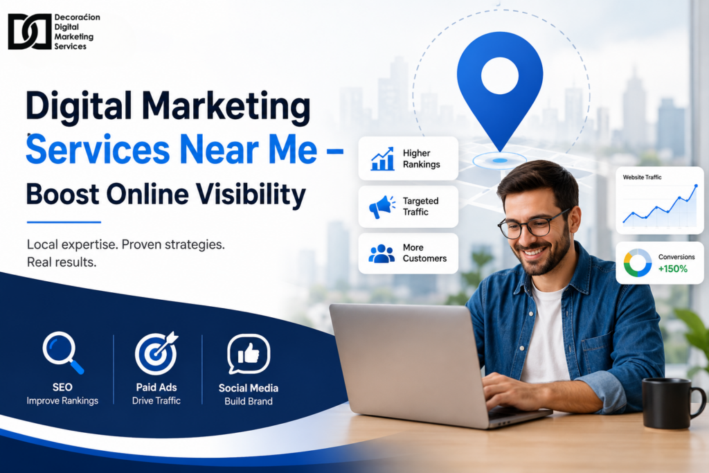 Digital Marketing Services Near Me – Boost Online Visibility - DDMS