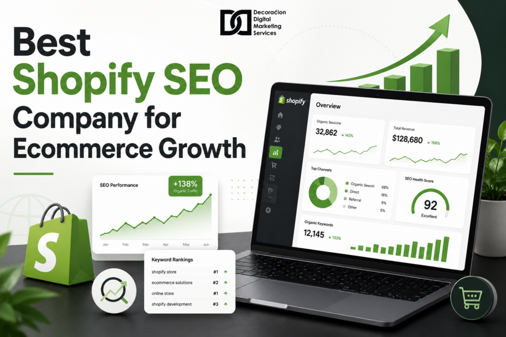 Best Shopify SEO Company for Ecommerce Growth - DDMS