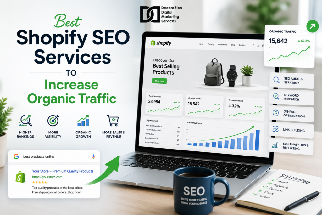 Best Shopify SEO Services to Increase Organic Traffic - DDMS