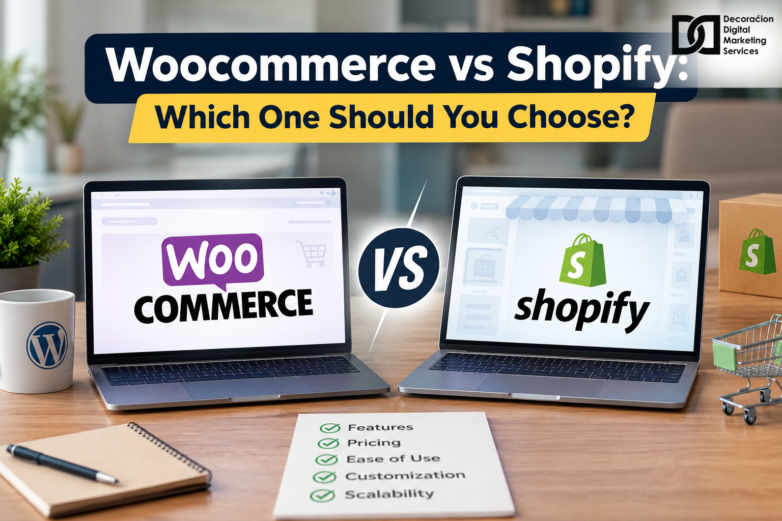 Woocommerce vs Shopify: Which One Should You Choose? | DDMS