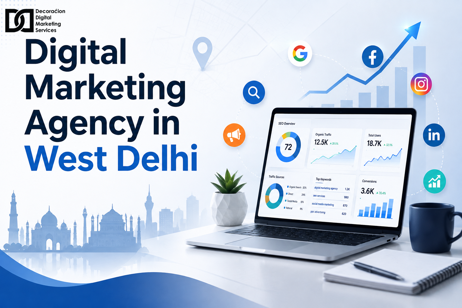 Digital Marketing Agency in West Delhi - DDMS