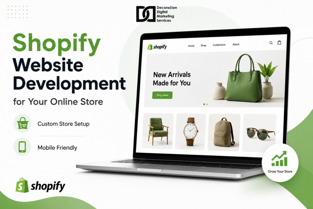 Shopify Website Development Company for Your Online Store - DDMS