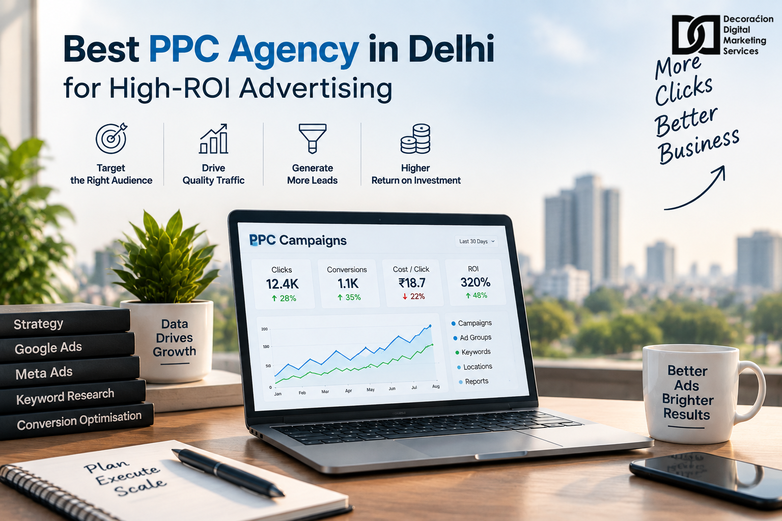 Best PPC Agency in Delhi for High-ROI Advertising | DDMS