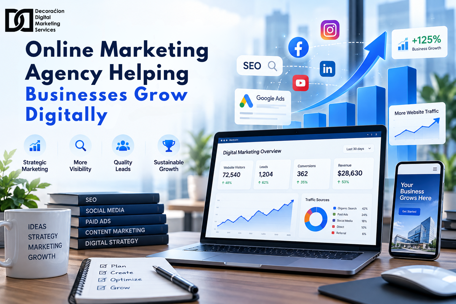 Online Marketing Agency Helping Businesses Grow Digitally - DDMS