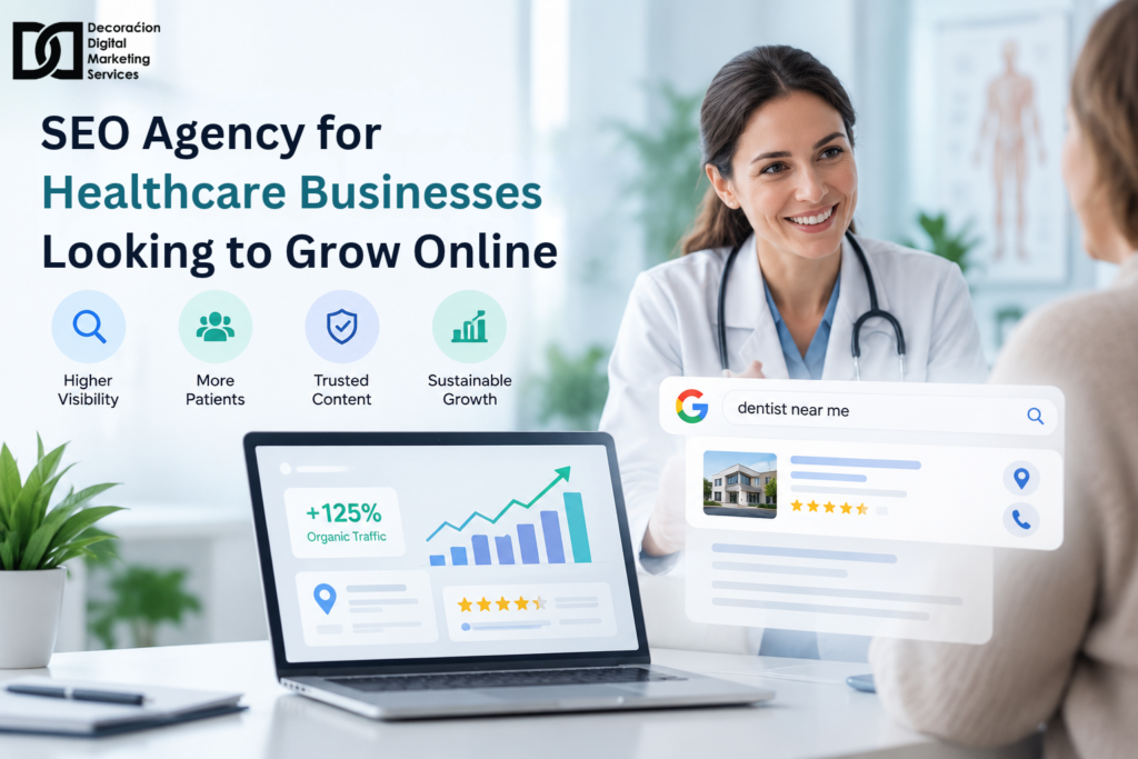 SEO Agency for Healthcare Businesses Looking to Grow Online - DDMS